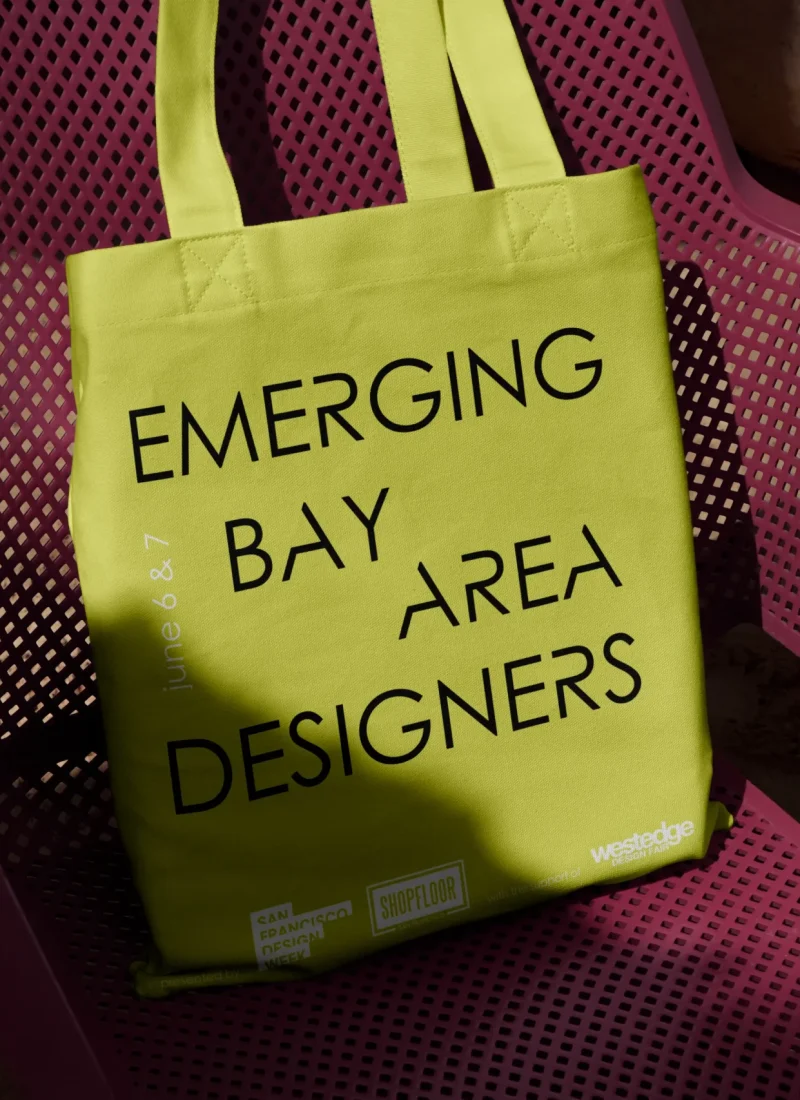 Free Canvas Bag on Plastic Chair SF copy